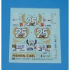 Decal – Peugeot 206 WRC „25 years Federal Cars" - Rally Bohemia 2015